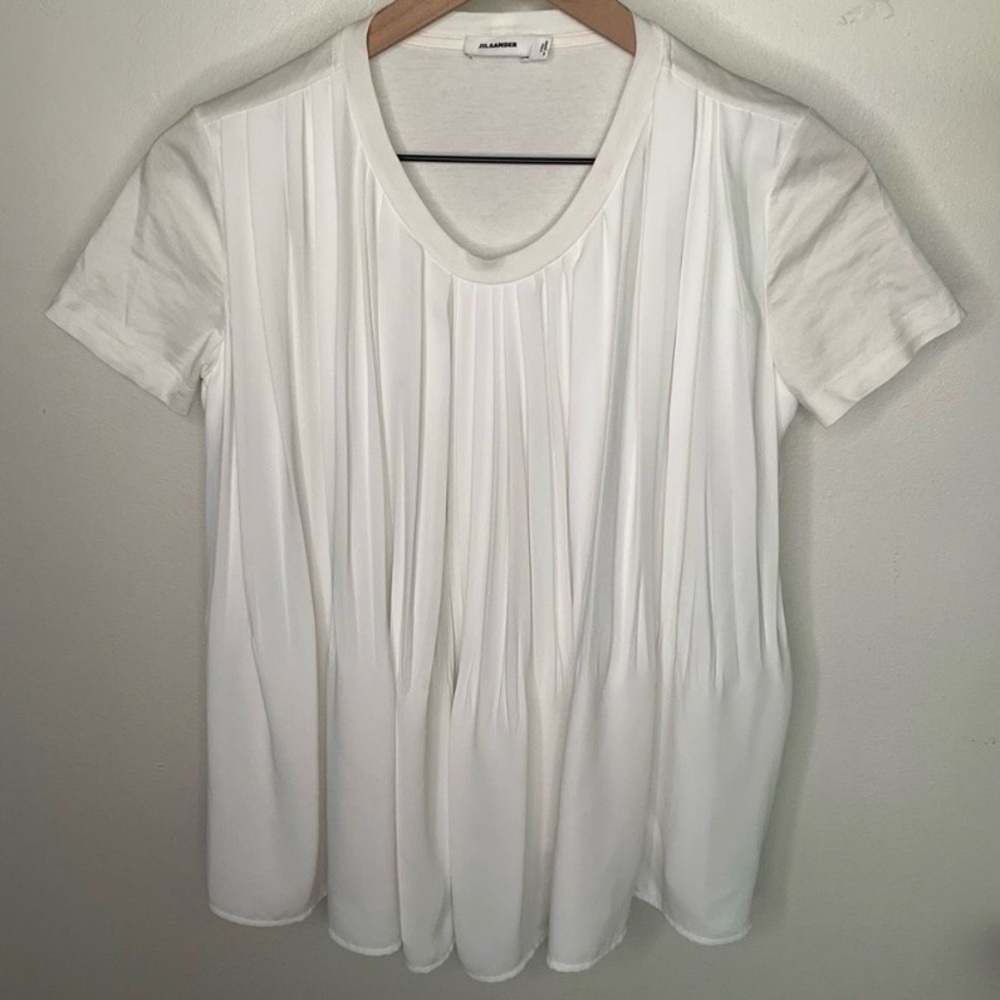 Jil Sander Pleated Blouse